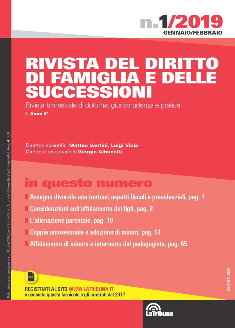Diritto di Famiglia